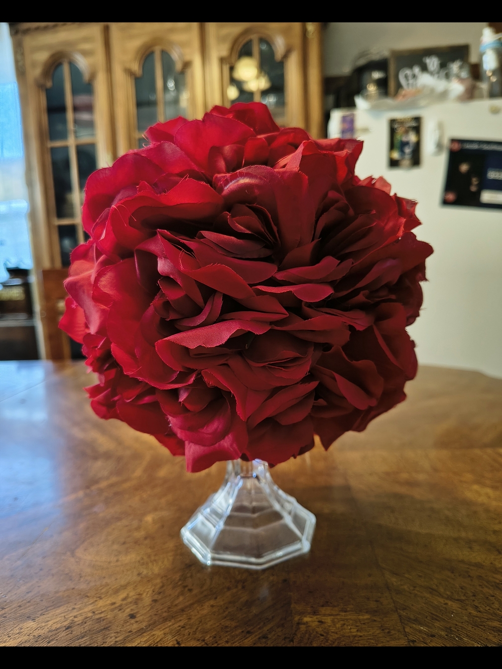 Red Rose Ball Centerpiece